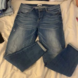 Stretch loose fit jeans